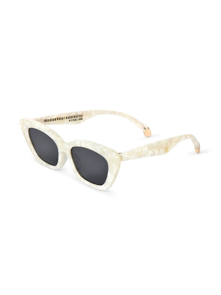 Oscar X Frank Orchard Road Sunglasses In Pearl White